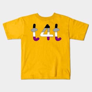 t4t (Ace Pride Colors) Kids T-Shirt